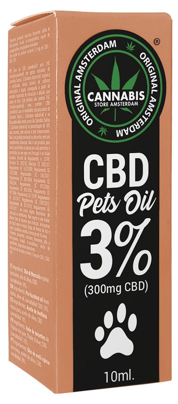 Huile CBD Animaux 3%