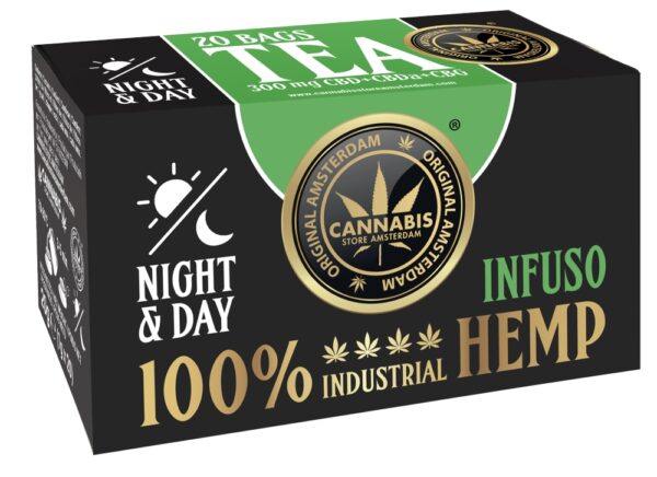 Infusion CBD chanvre 300mg CBD+CBDa+CBG