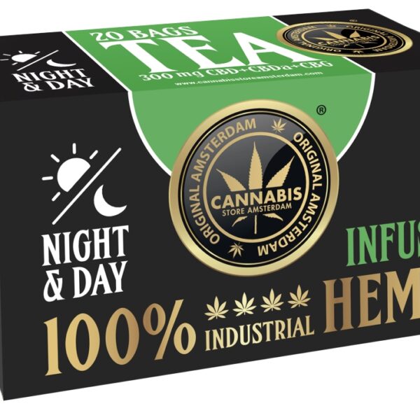 Infusion CBD chanvre 300mg CBD+CBDa+CBG